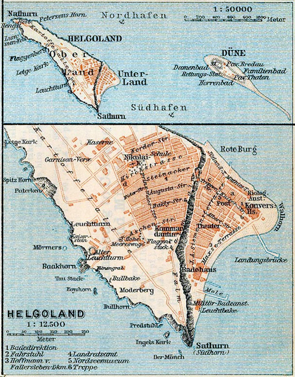 Helgolandpostkarte von 1910