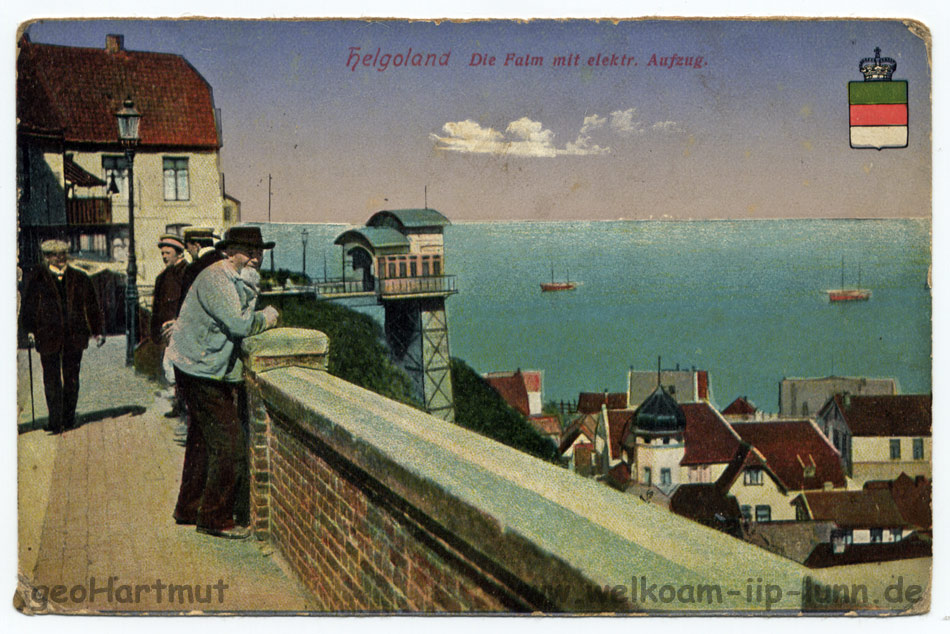 Helgolandpostkarte von 1915