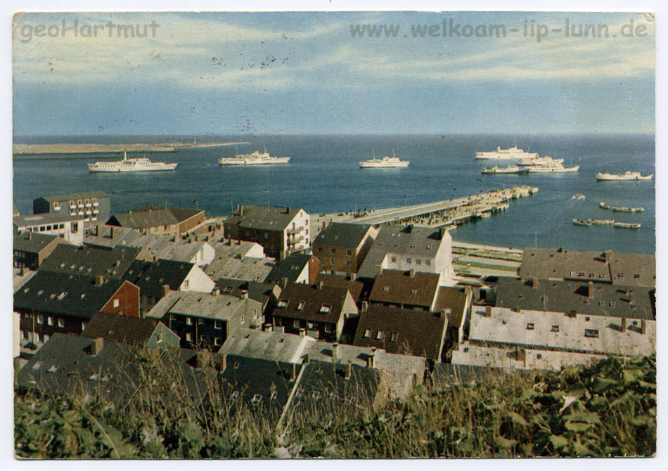 Helgolandpostkarte von 1965