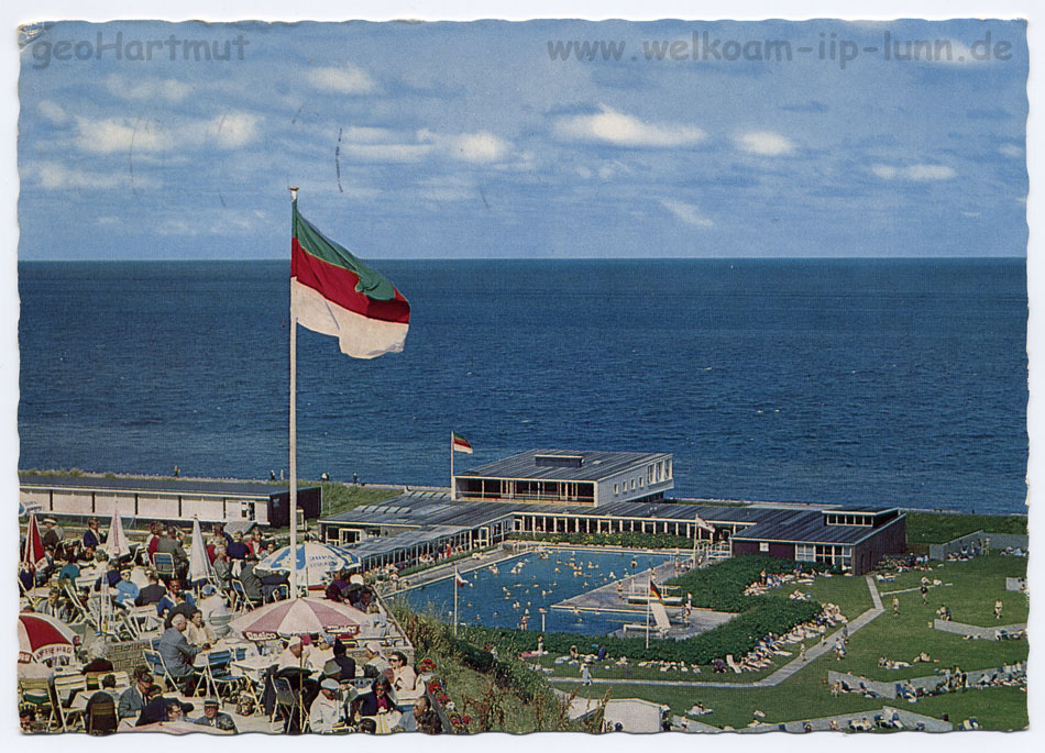 Helgolandpostkarte von 1966