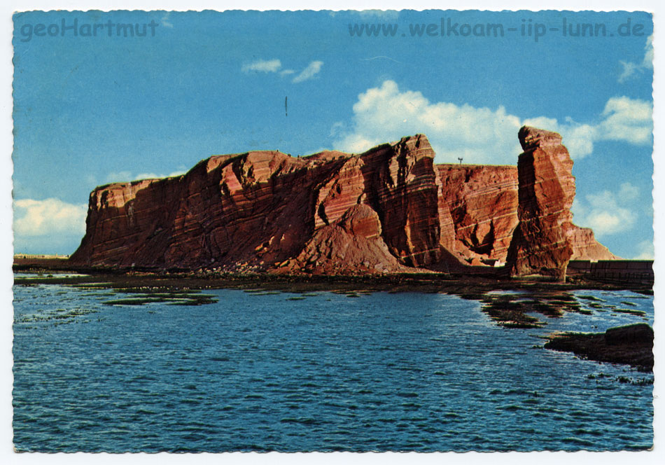 Helgolandpostkarte von 1966