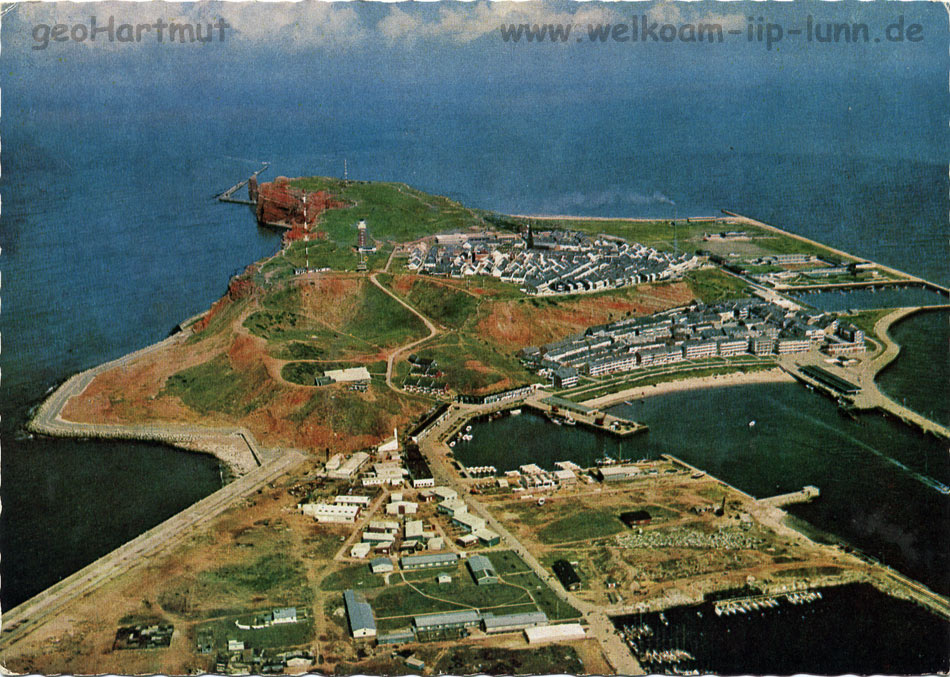 Helgolandpostkarte von 1969